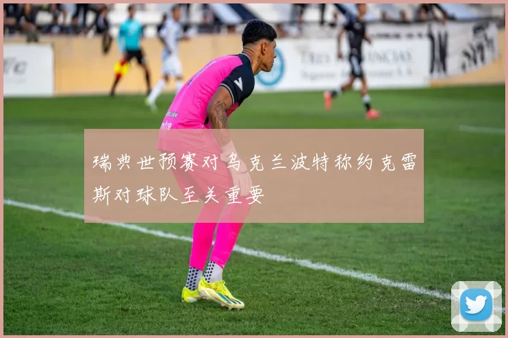 瑞典世预赛对乌克兰波特称约克雷斯对球队至关重要